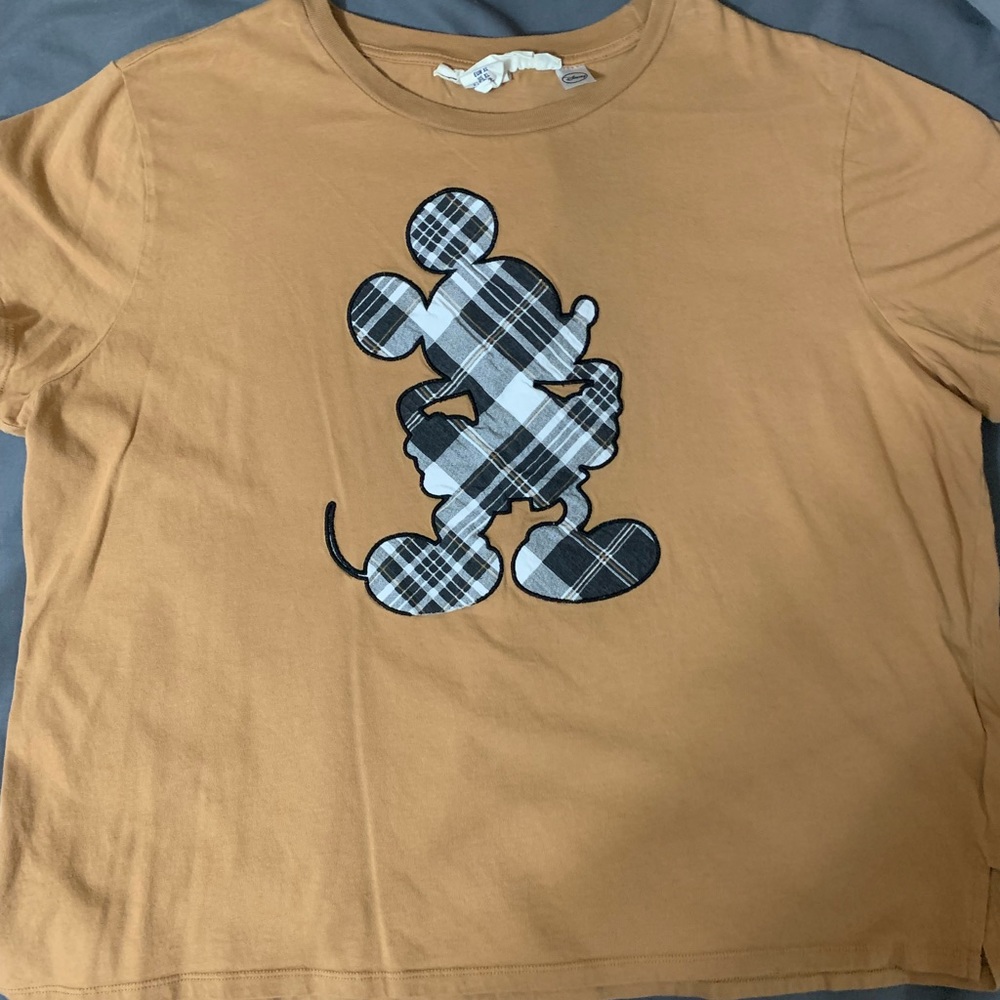Women’s Cropped Mickey Mouse Tee